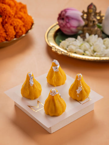 Chocolate Cashew Mango Modak