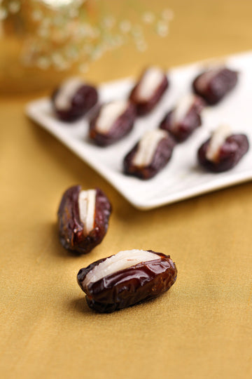 Creamy Coconut Dates with Pichwai Box