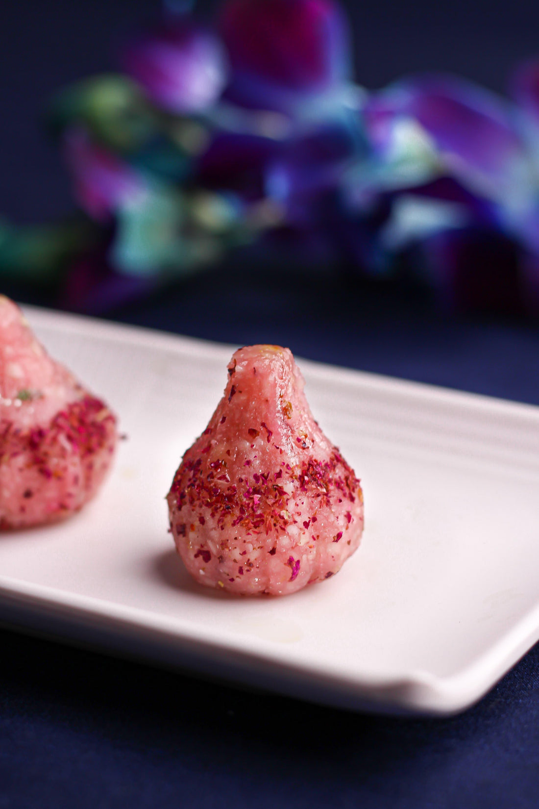 Scrumptious Strawberry Chashew Modak