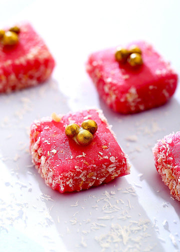 Royal Rose and Pearl Marzipan