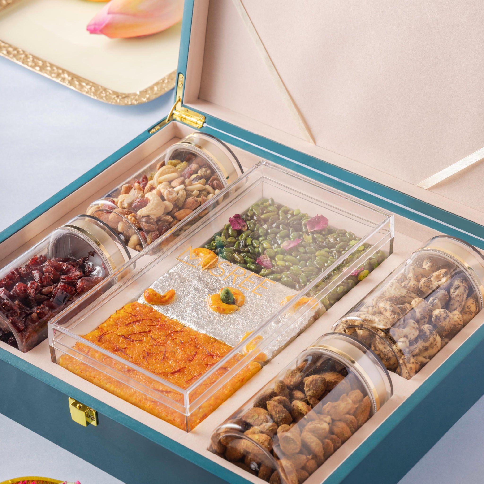 Walnut Cake Box Premium Cake Wooden Box