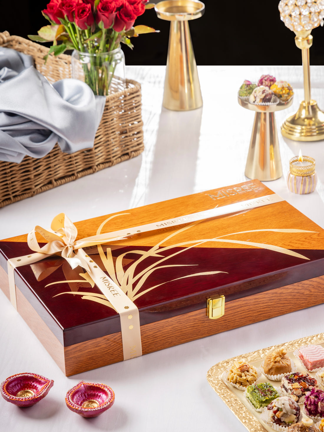 Floral Premium Wooden Box