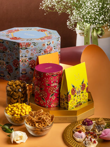 Floral Octagon Hamper