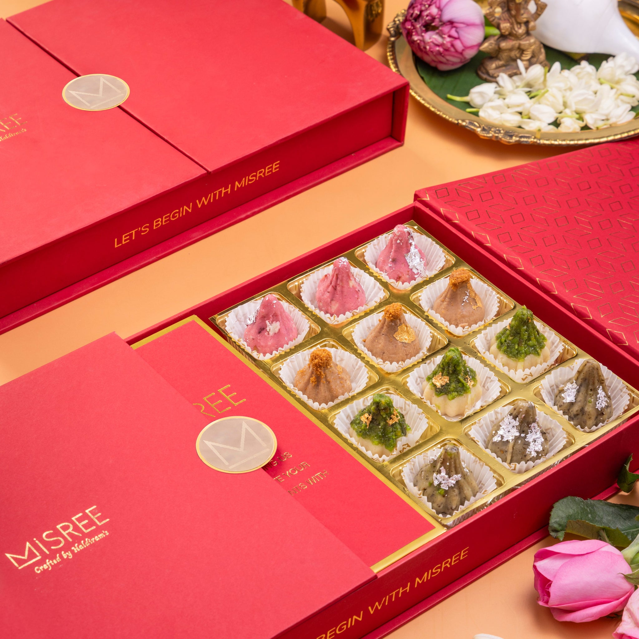 Modak Sweet Box Modak Box of 24