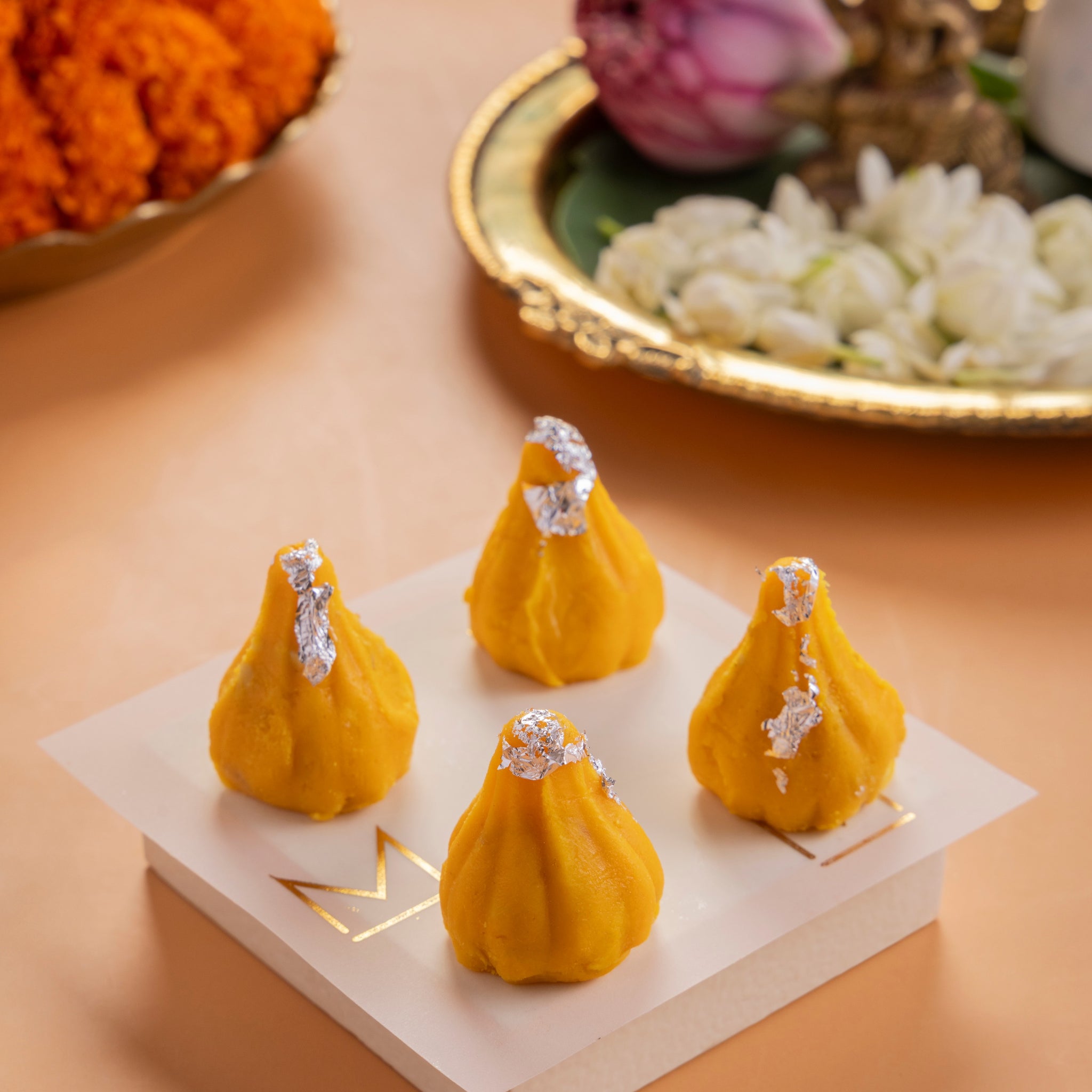 Chocolate Cashew Mango Modak