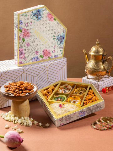 Pentagon Ghewar Box
