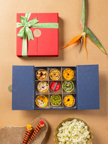 Ghewar Box of 9
