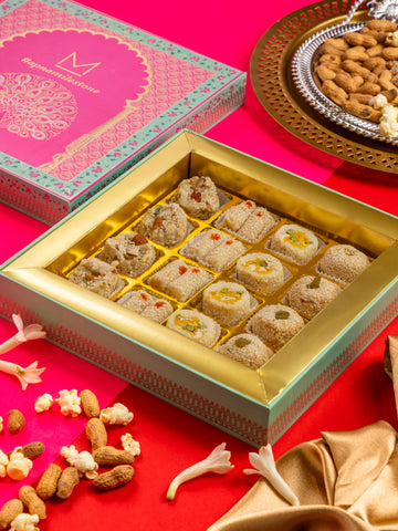 Festive  box of 16  (Assorted Lohri Special Sweets)