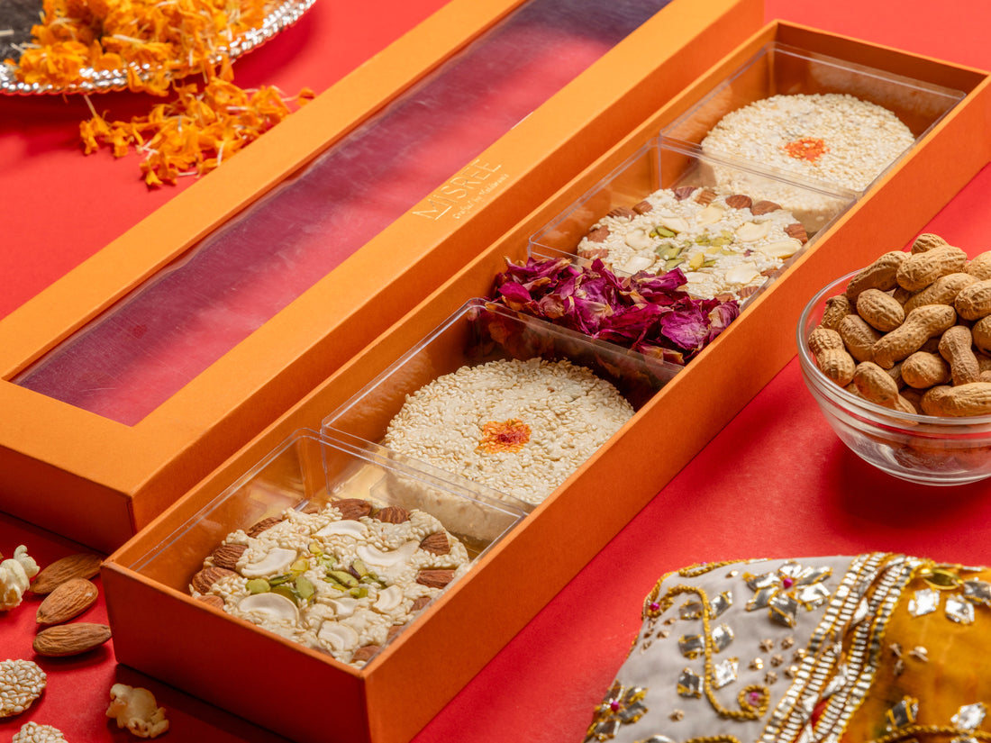 Til Cake Box (Assorted Lohri Special Sweets)