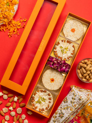 Til Cake Box (Assorted Lohri Special Sweets)