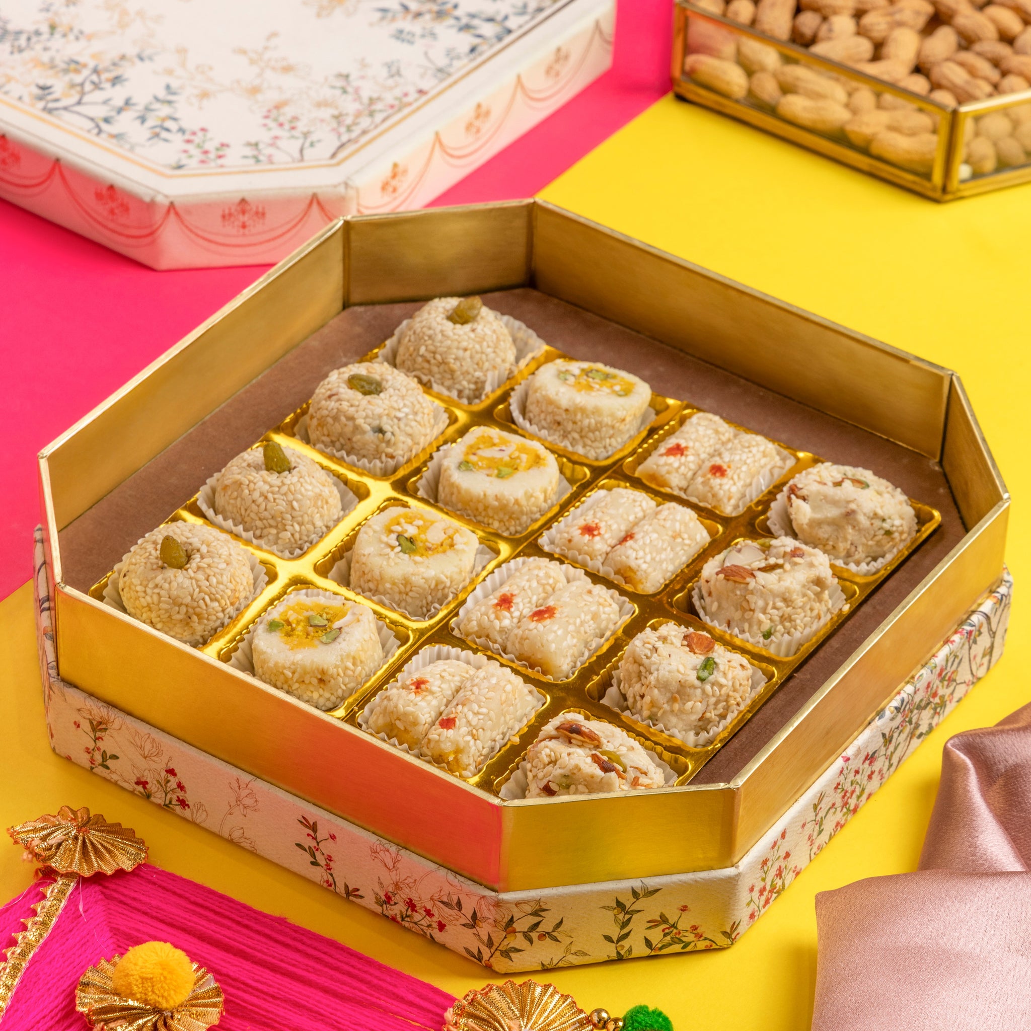 Wilderness Box of 16 (Assorted Lohri Special Sweets)