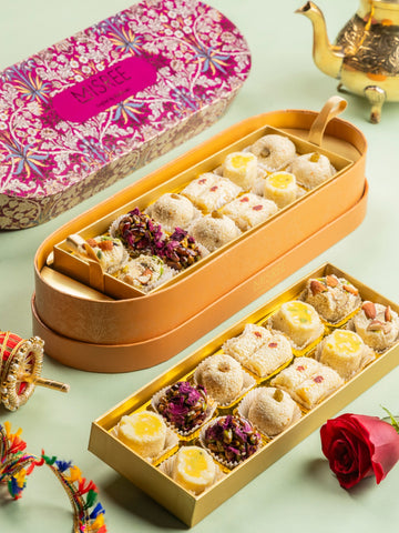 Festive Oval Box of 24