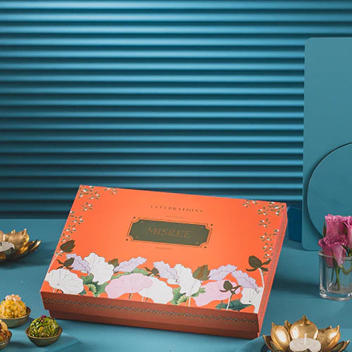 Saffron Mithai Box of 12